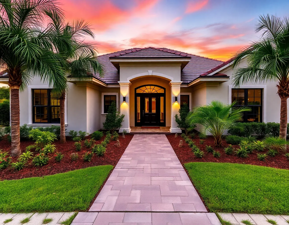 Beautiful renovated home exterior