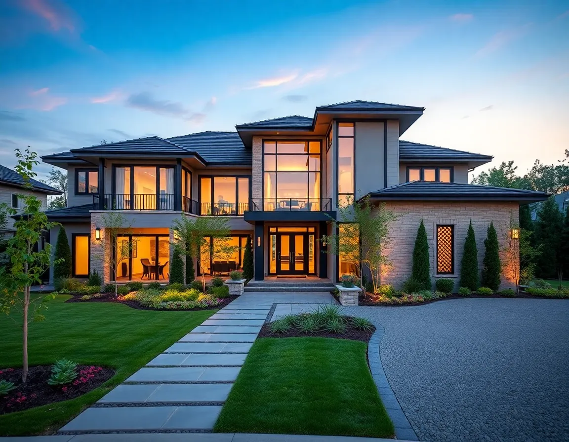 Beautiful renovated home exterior