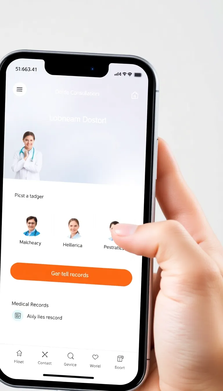 Healthcare mobile app