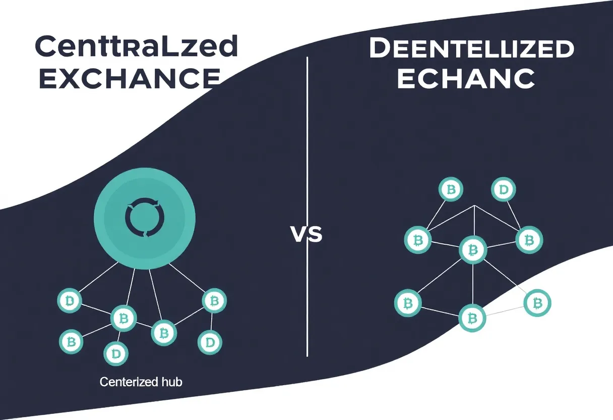 Centralized vs decentralized exchange comparison