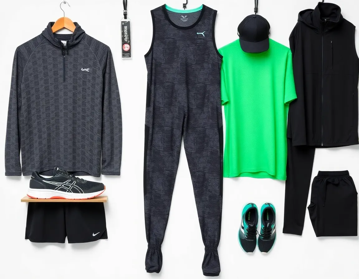 Men's sports gear and apparel