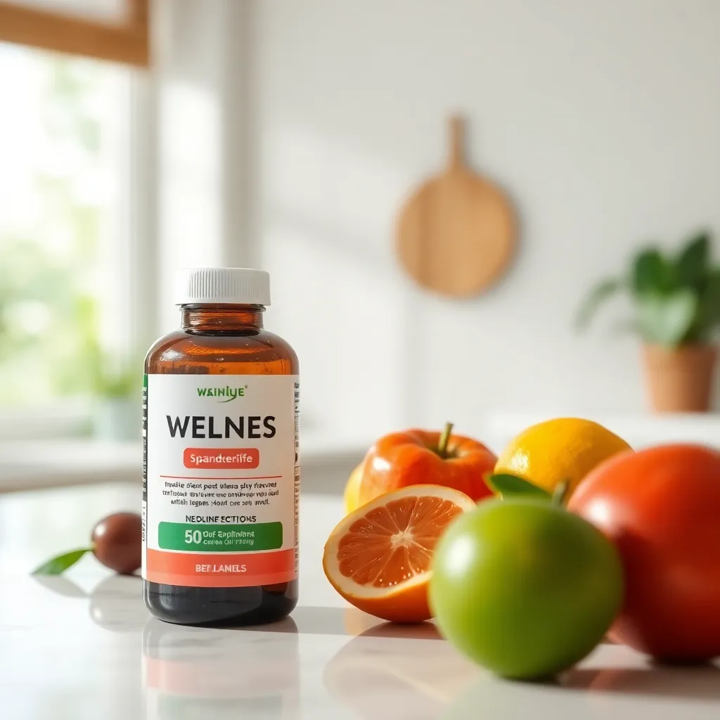Clean supplement presentation