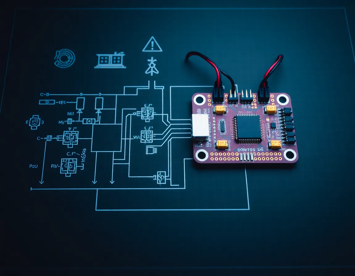 Schéma zařízení SmokePilot