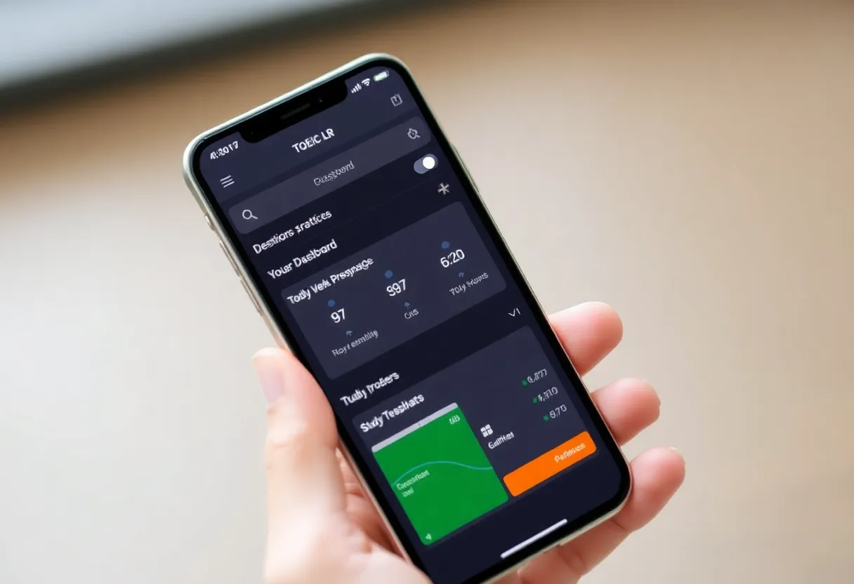 TOEIC L&R App Interface