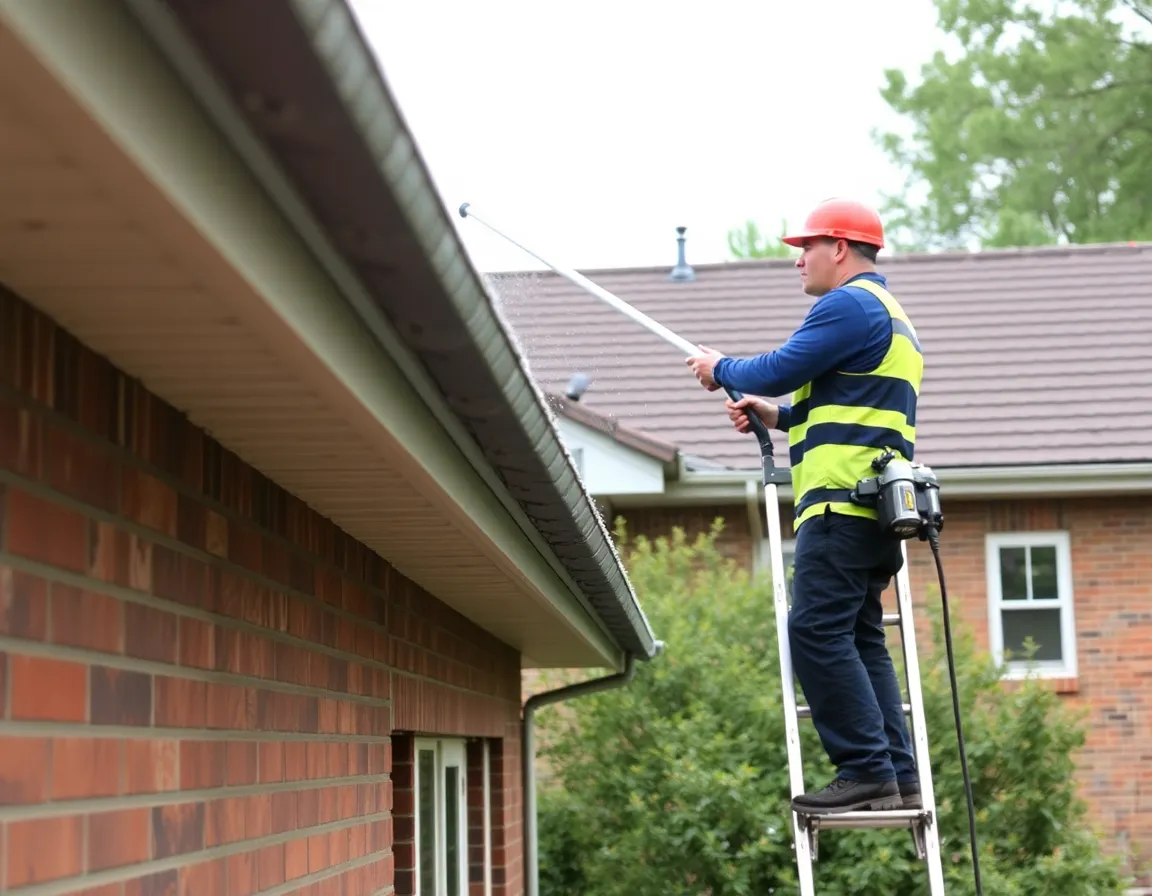 Professional gutter cleaning service in Birmingham