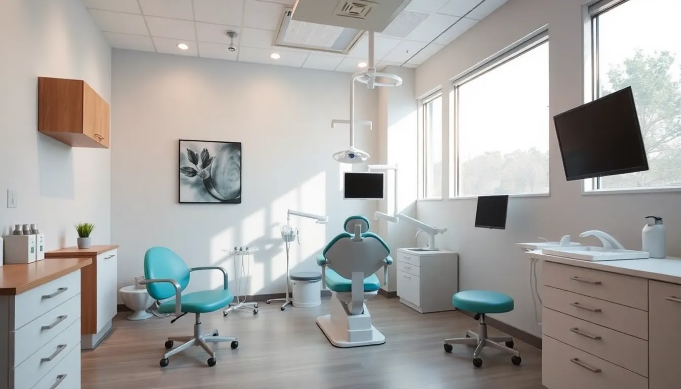 Dental clinic interior