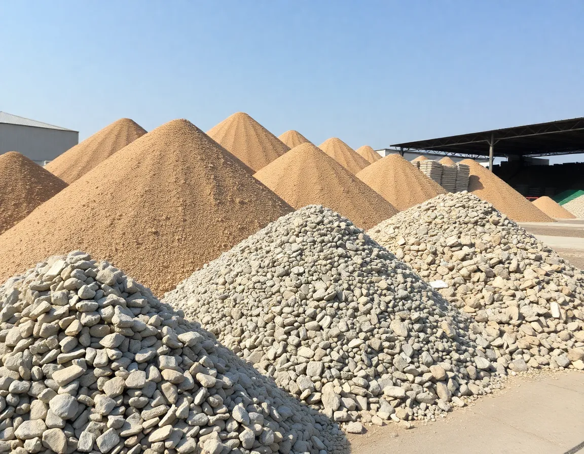Quality construction materials at S.S Sand & Aggregates