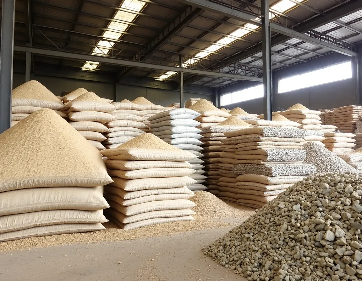 S.S Sand & Aggregates warehouse facility