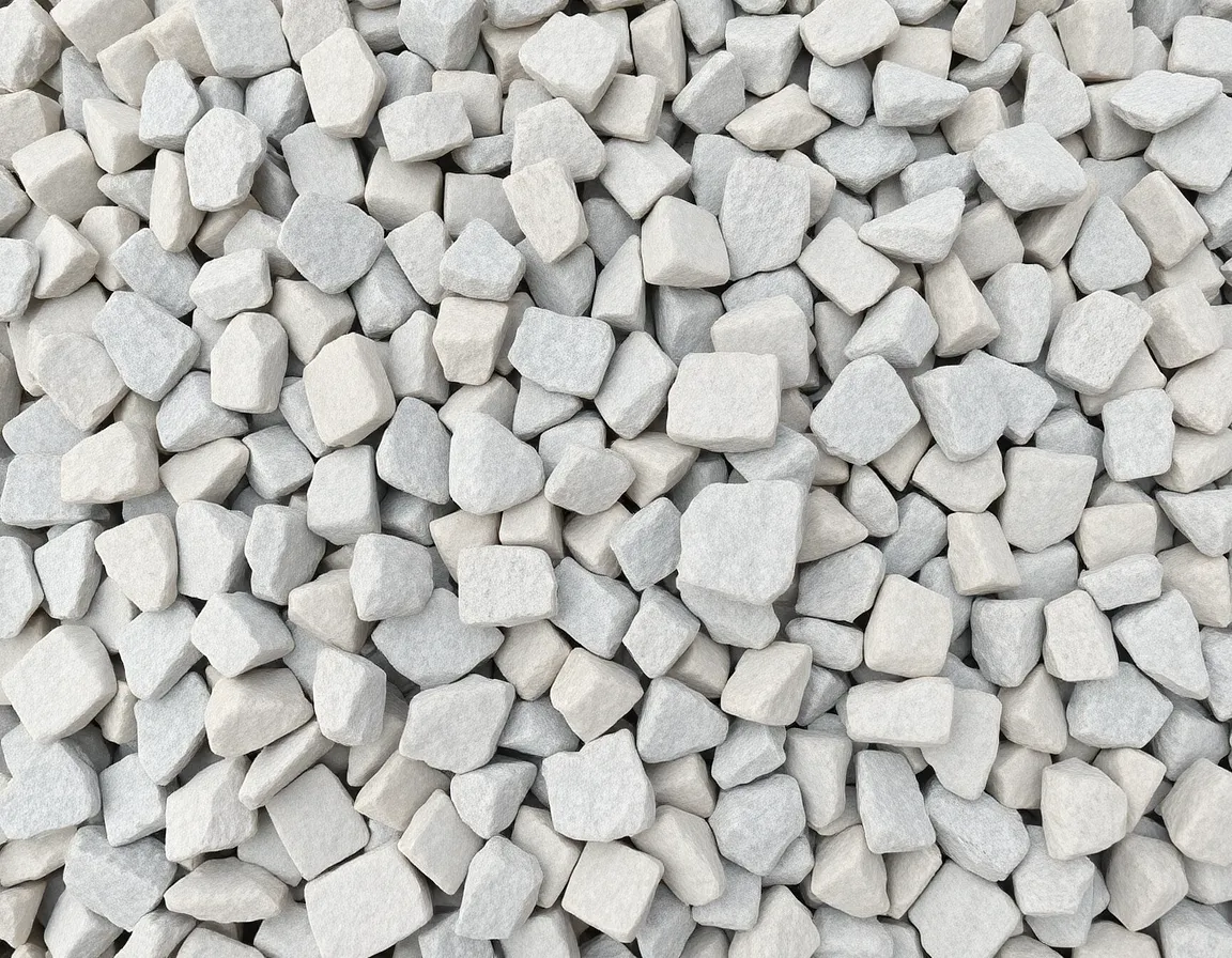Stone chips crushed stone