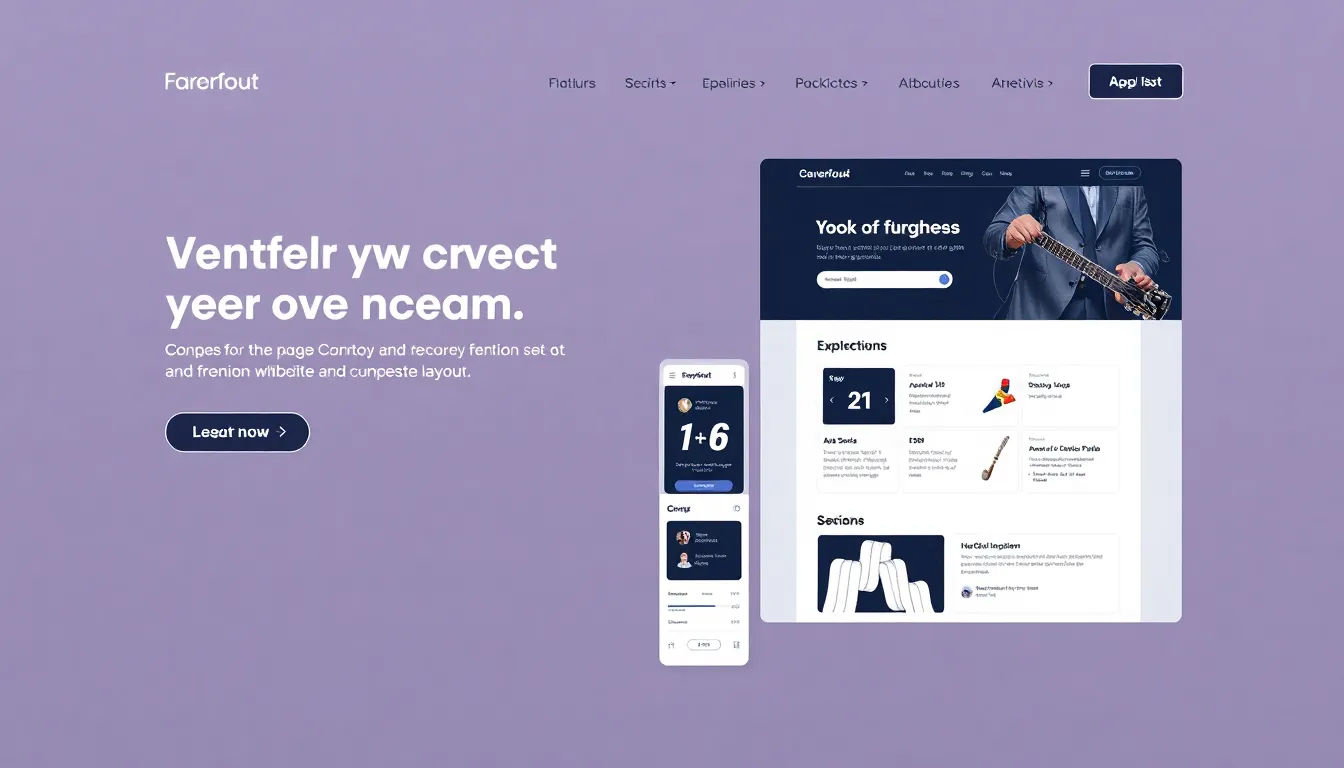 Website design and development