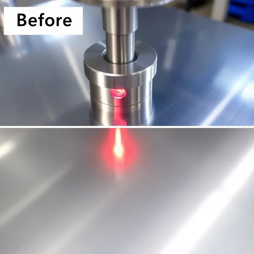 Metal laser cleaning service