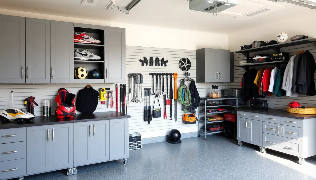 Custom garage organization system