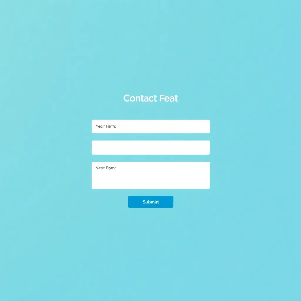 Contact forms and lead capture