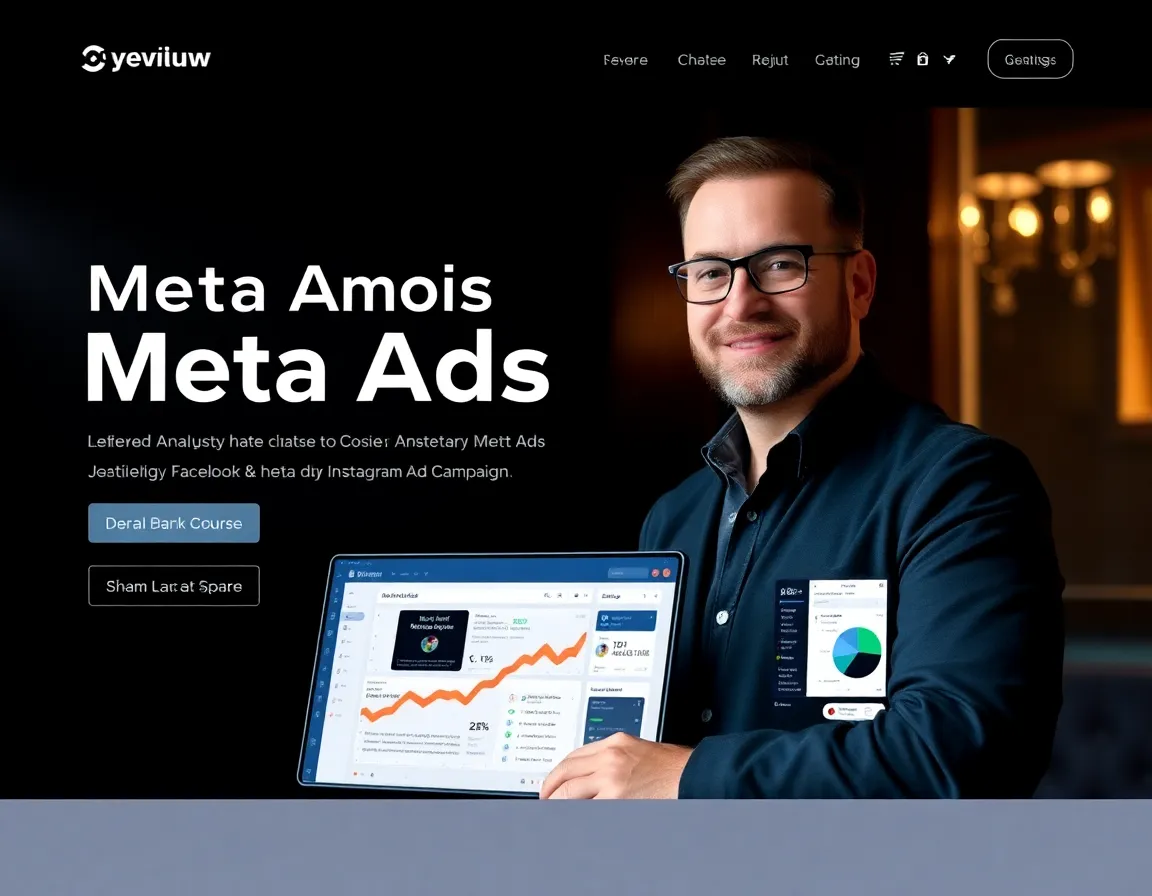 Premium Meta Ads mentorship visual