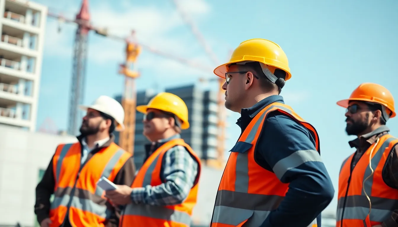 Goverdhan Construction team at work