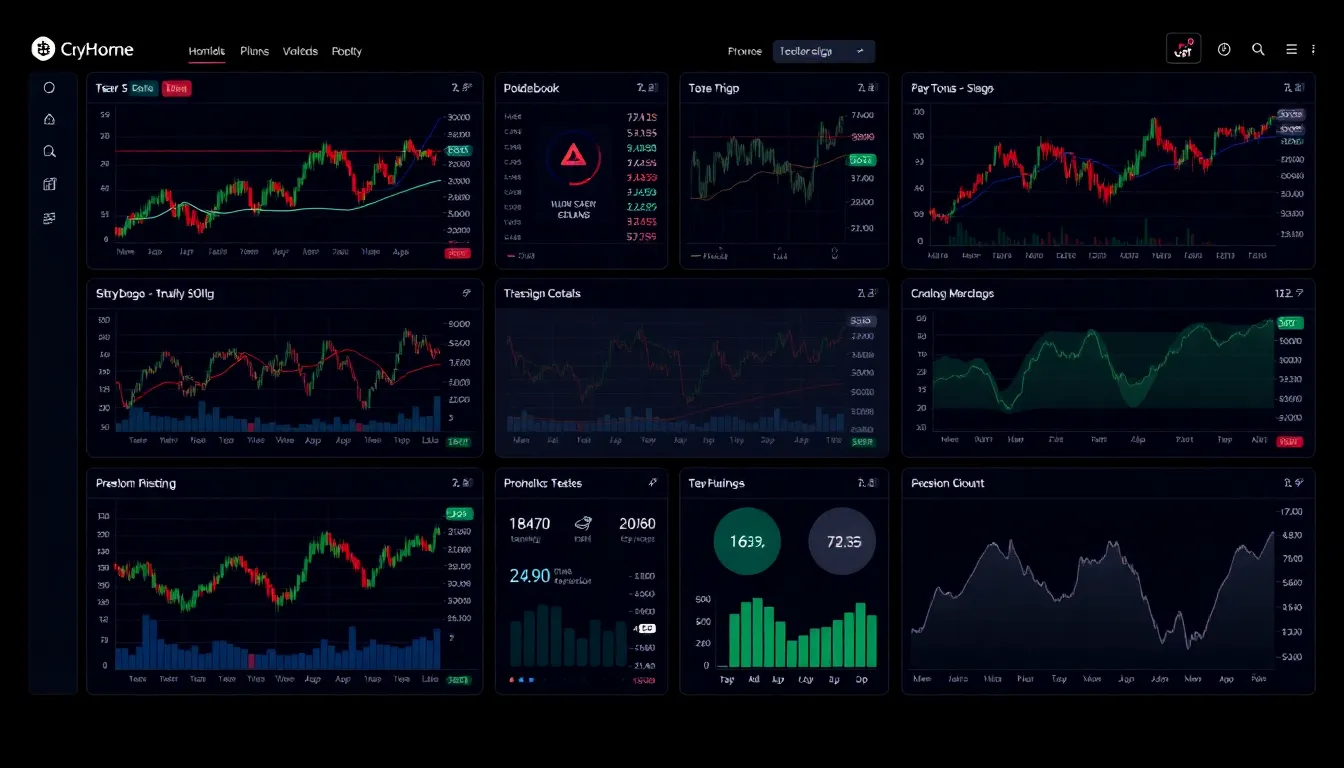 Kraken trading platform interface