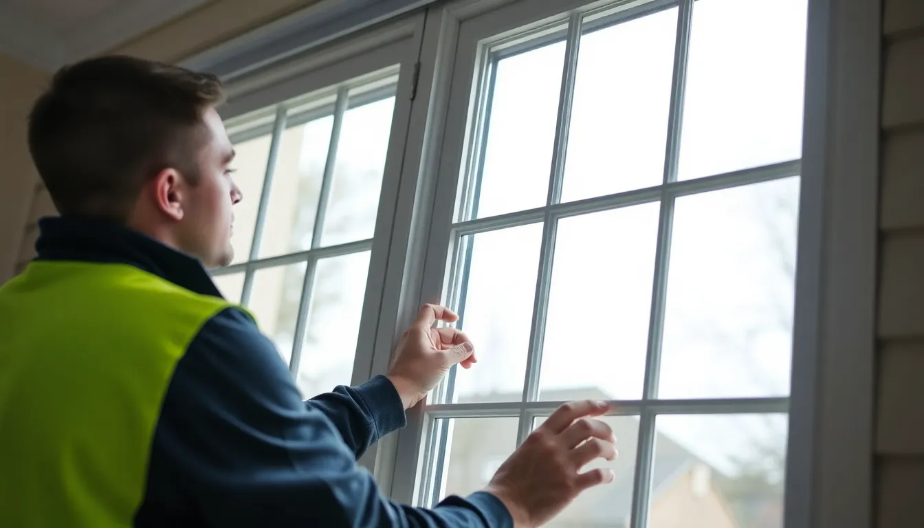 Professional window repair and installation service