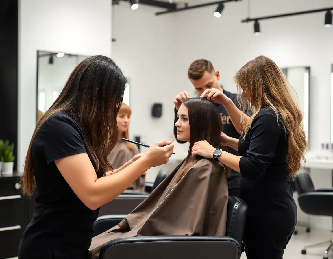 Stilz salon team of expert colorists