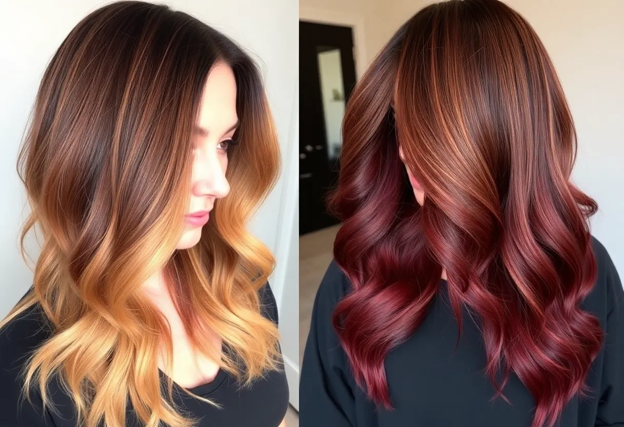Hair Color Transformation 2