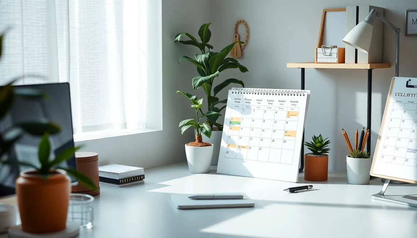 Stress reduction through organization