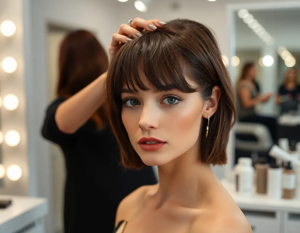 Haircuts and styling