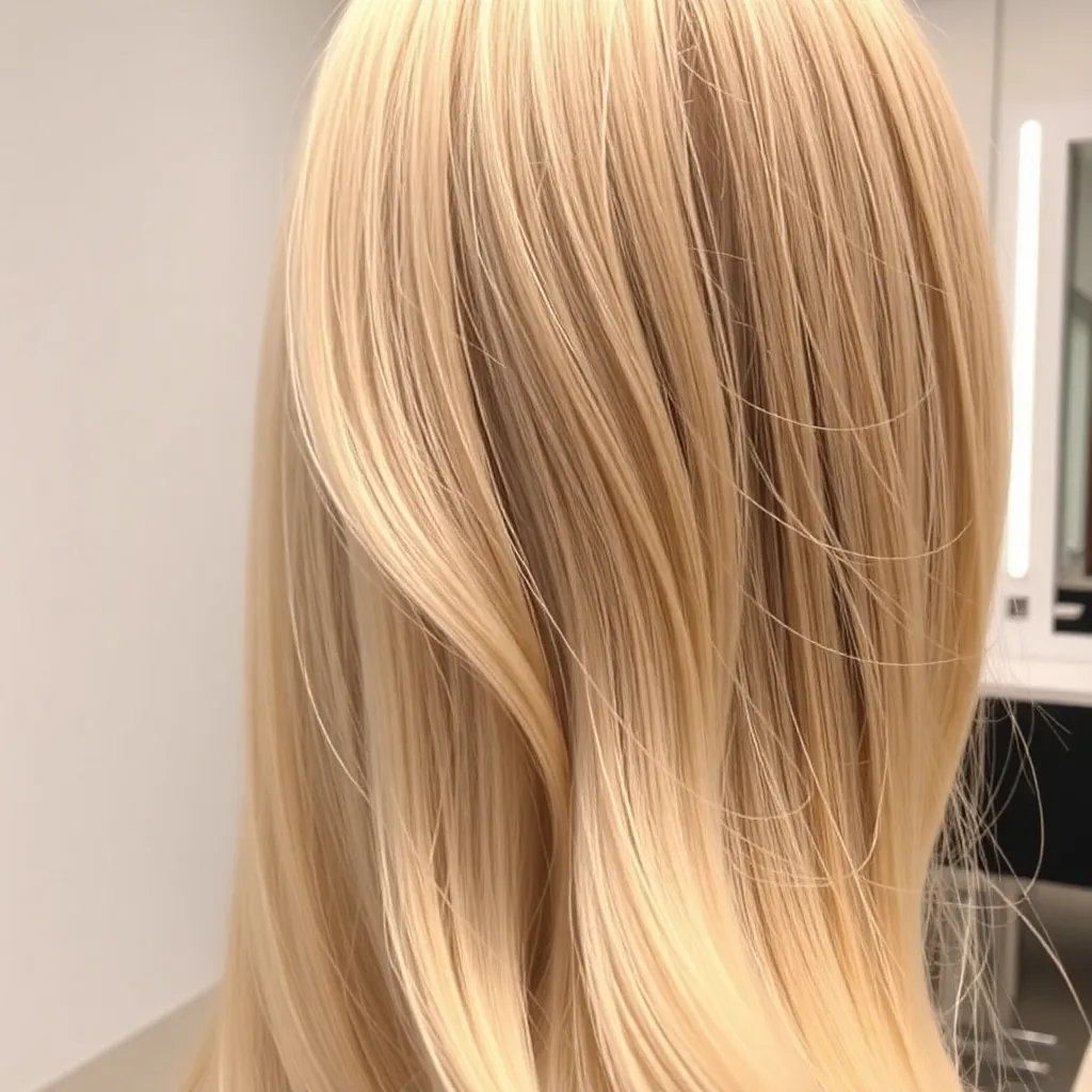 Elegant hair result