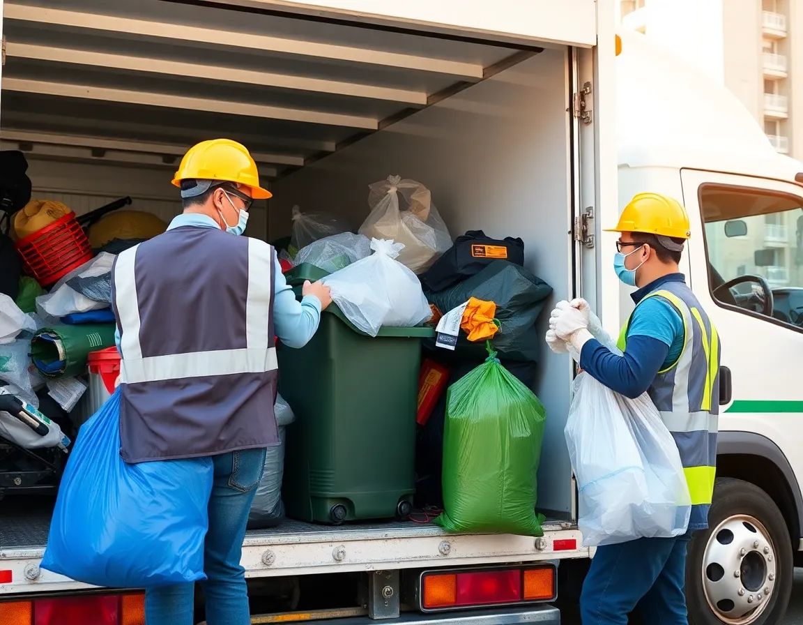 Profesionalni tim za iznošenje otpada