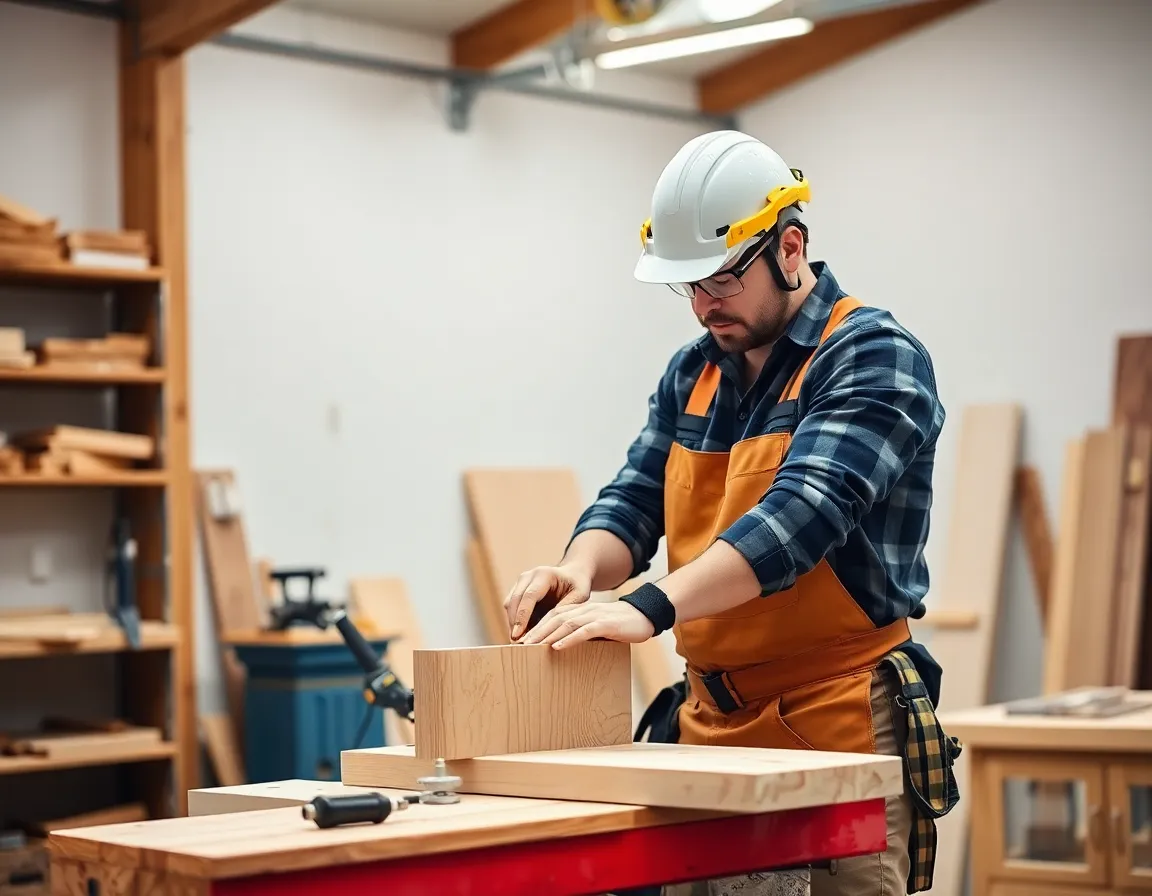Menuisier qualifié en atelier