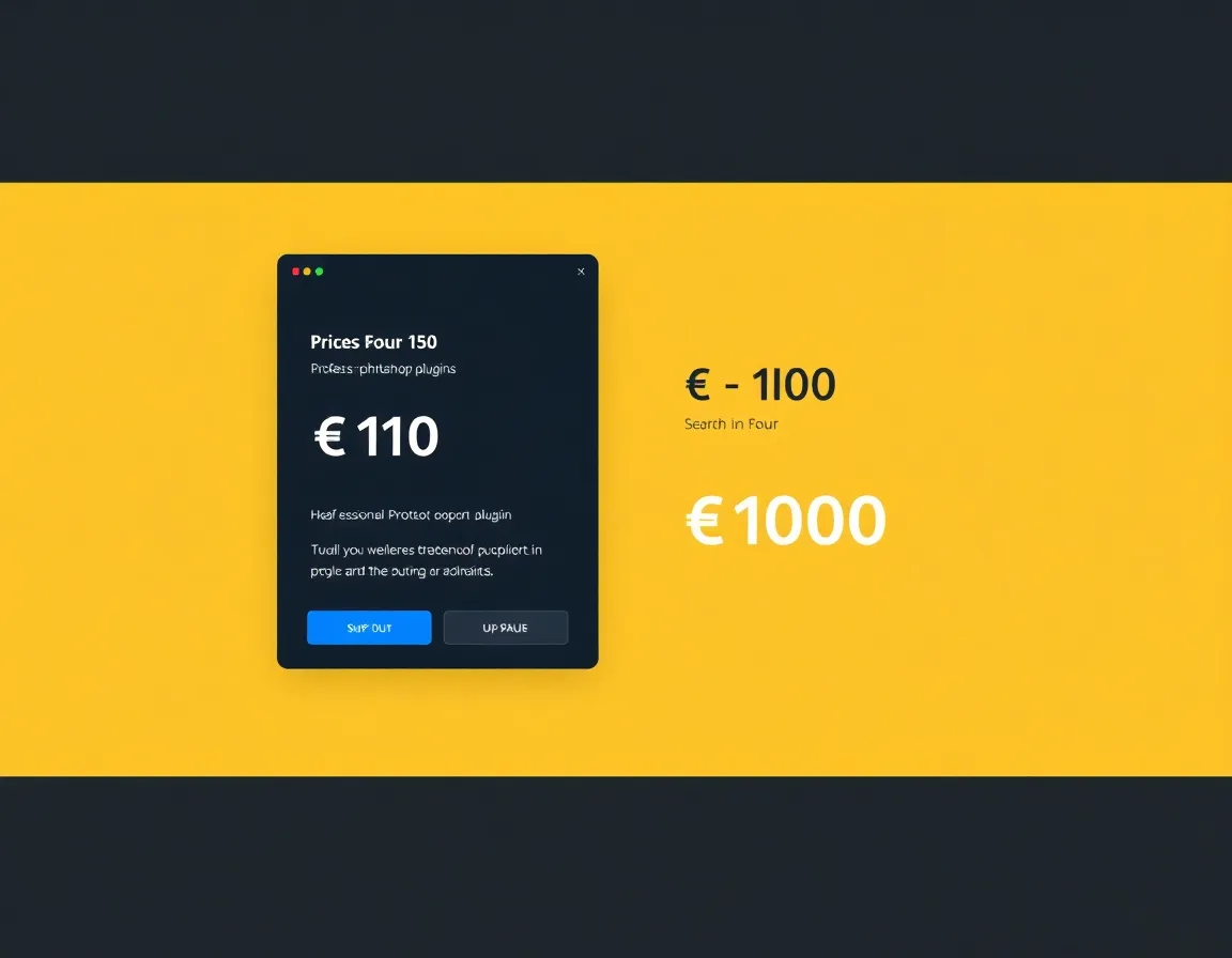 Photoshop Plugin Pricing