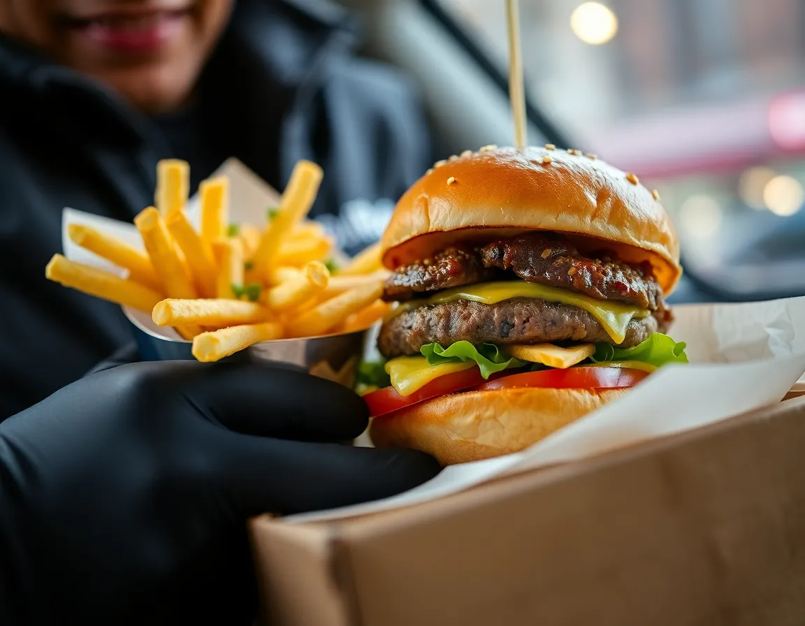 Delicious DoorDash delivery