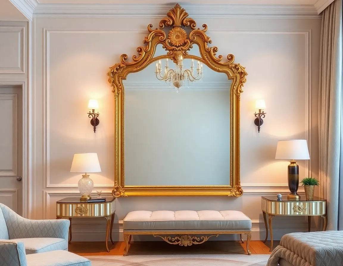 Win95 mirror in retro gaming room