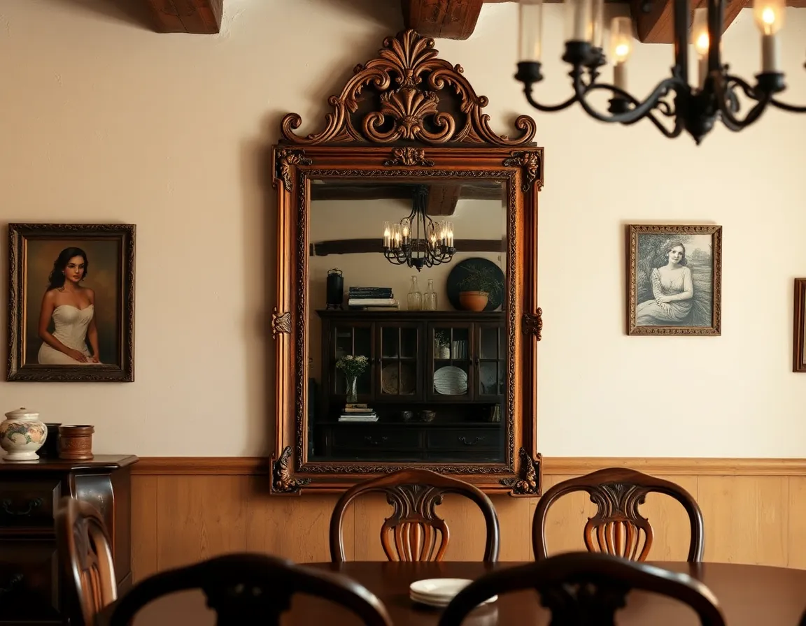 Win95 mirror in home office