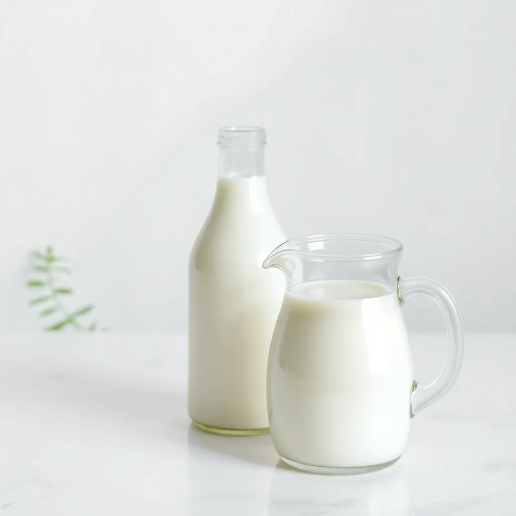 Fresh milk from Gulf Dairy Farm