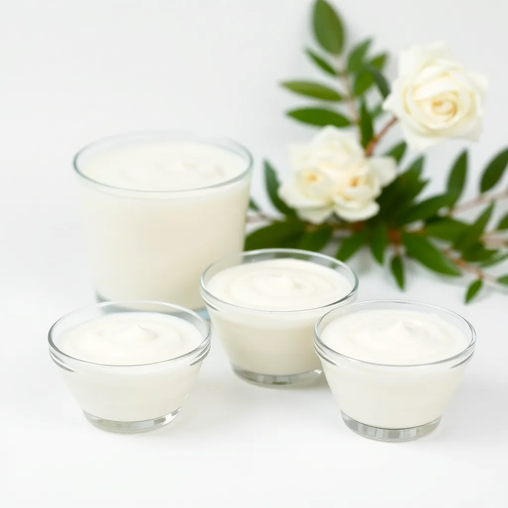 Fresh yogurt from Gulf Dairy Farm