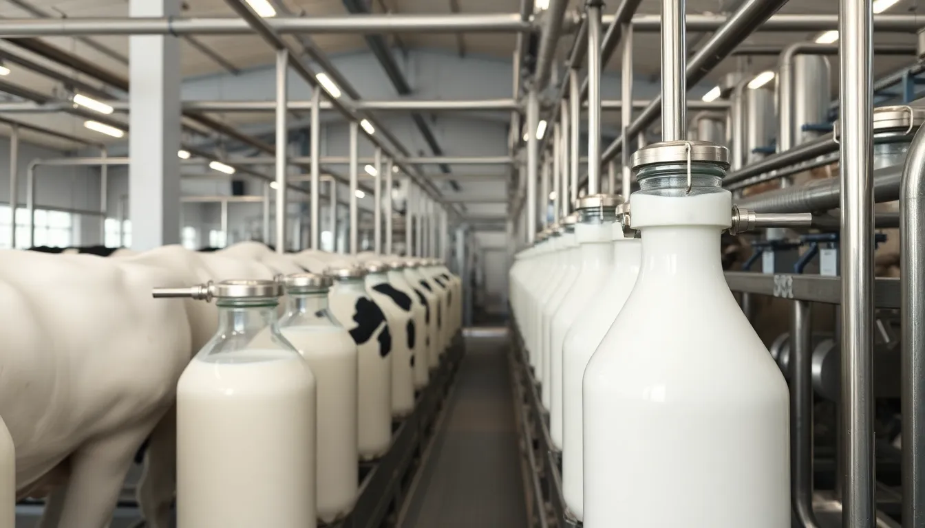 Hygienic dairy processing at Gulf Dairy Farm