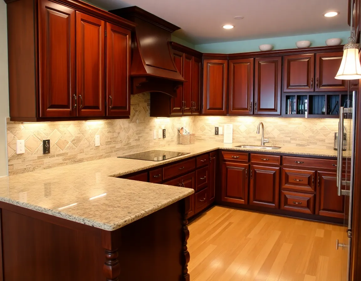 Custom kitchen cabinetry