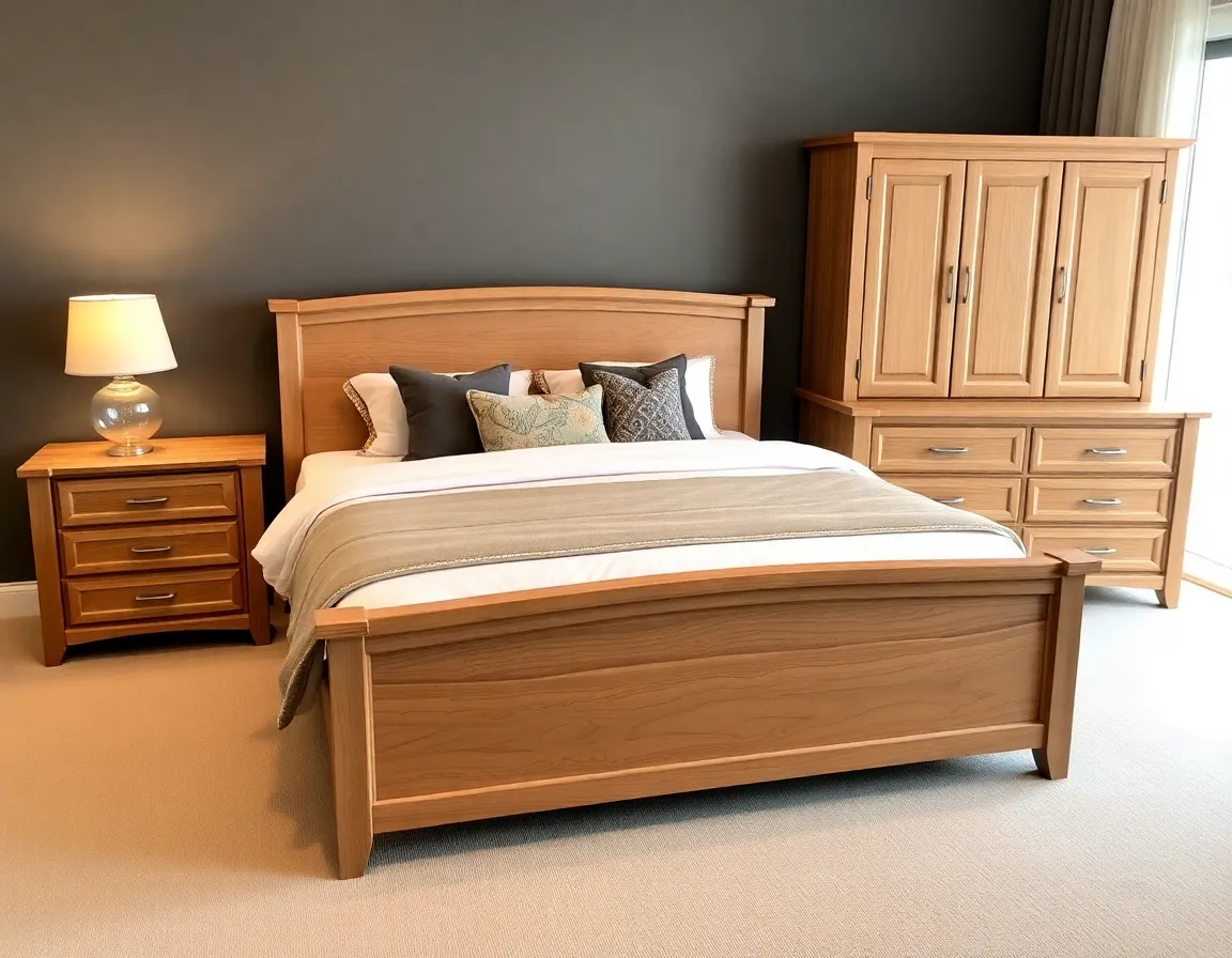 Custom bedroom furniture set