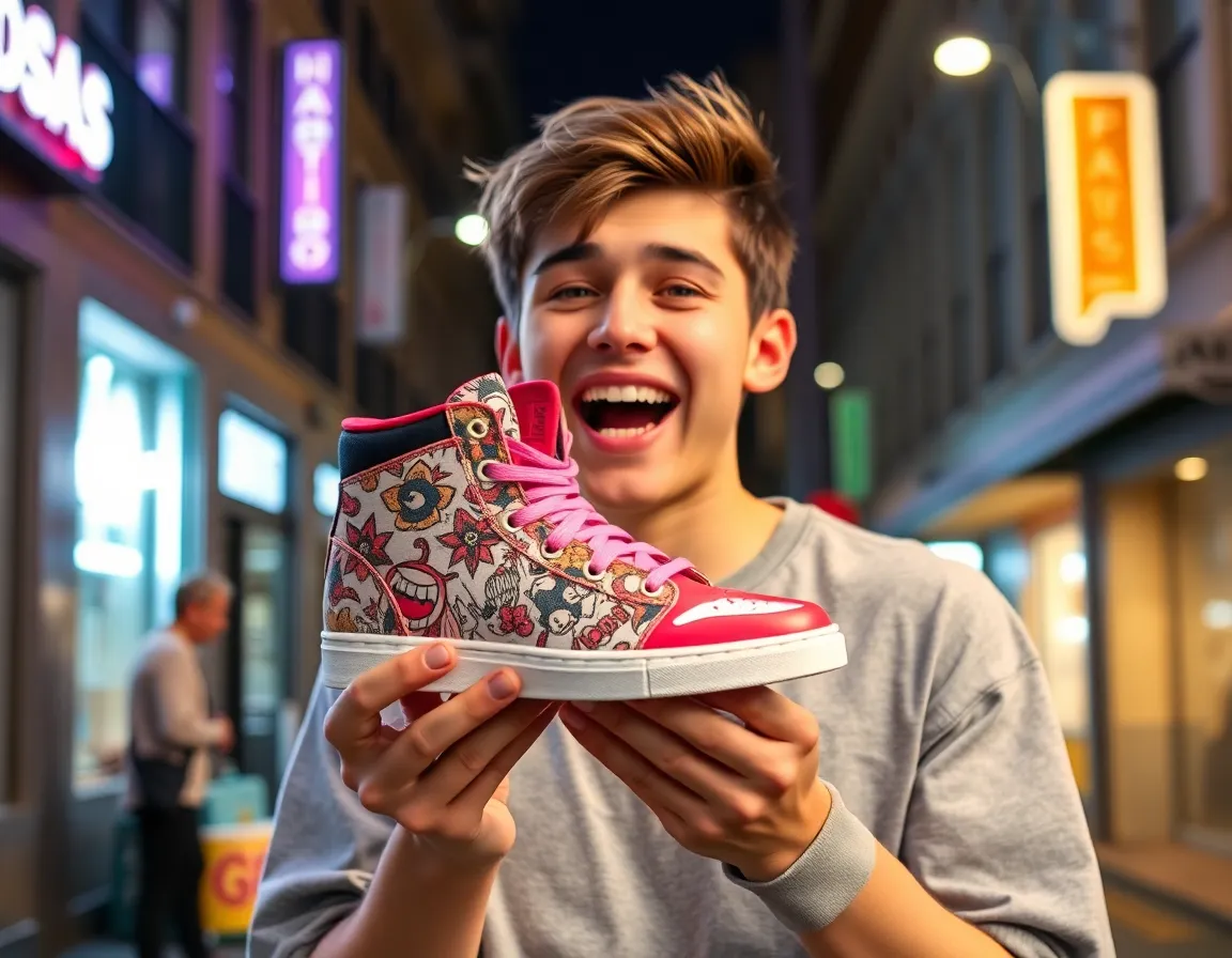 Winner unboxing sneakers