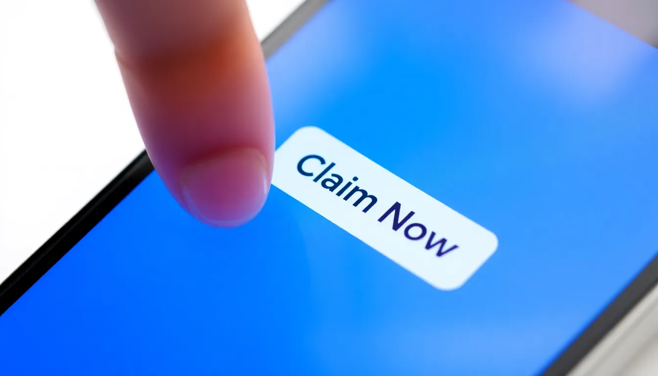 Step 1: Click Claim Now