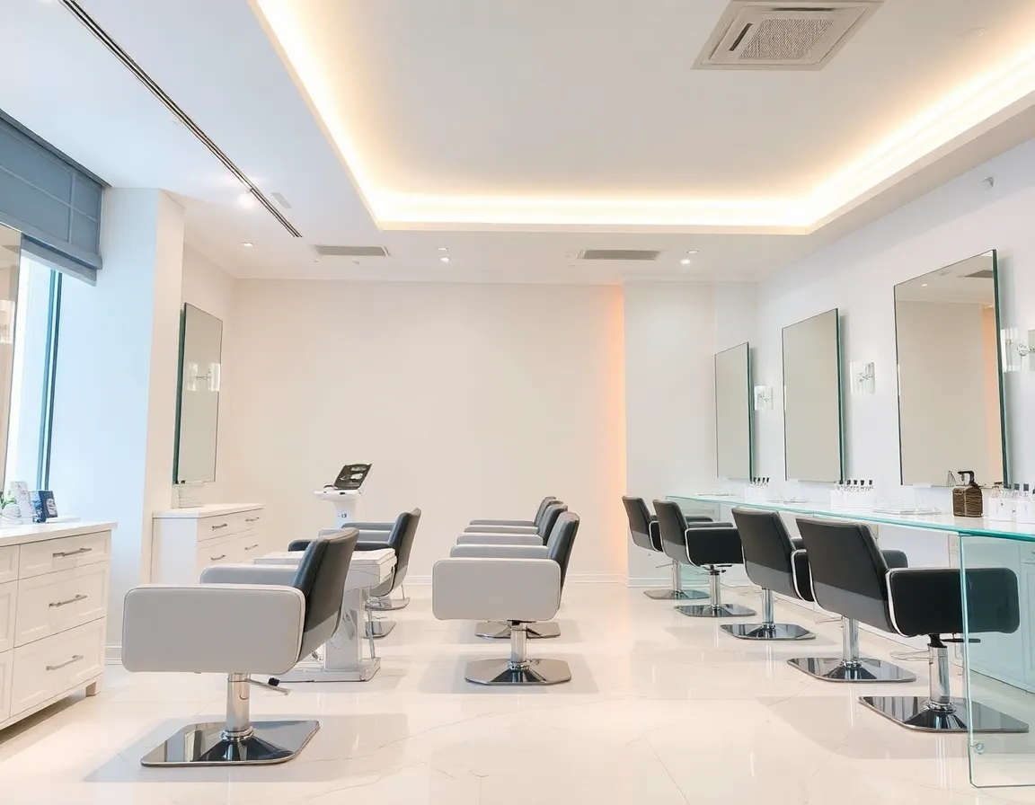 Luksuzni beauty salon interijer