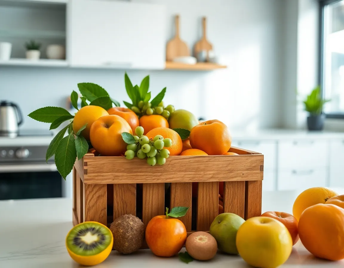 Caja de fruta fresca para oficina