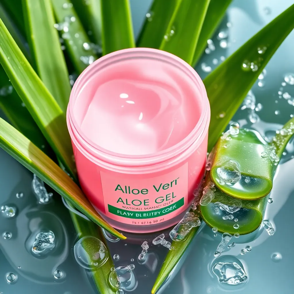 BIOAQUA Pink Aloe Gel