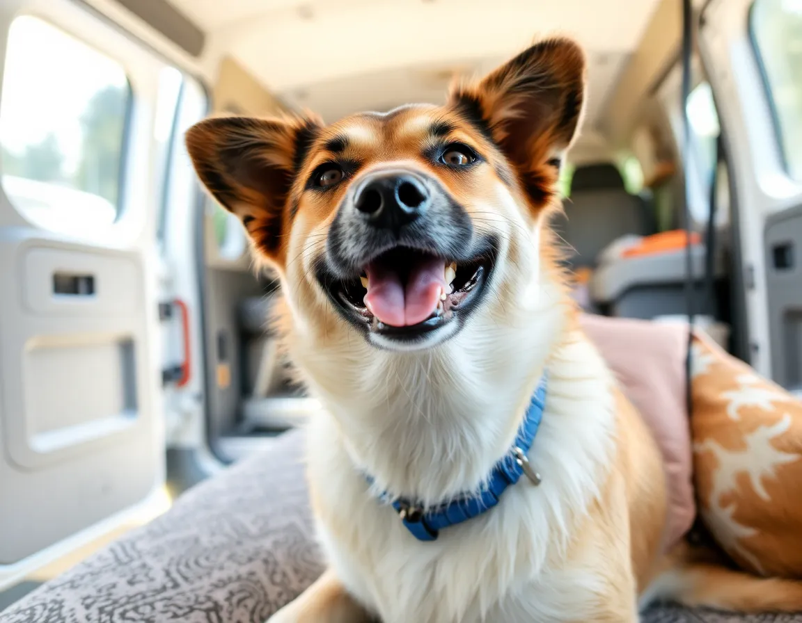 Stress-free mobile pet grooming at home