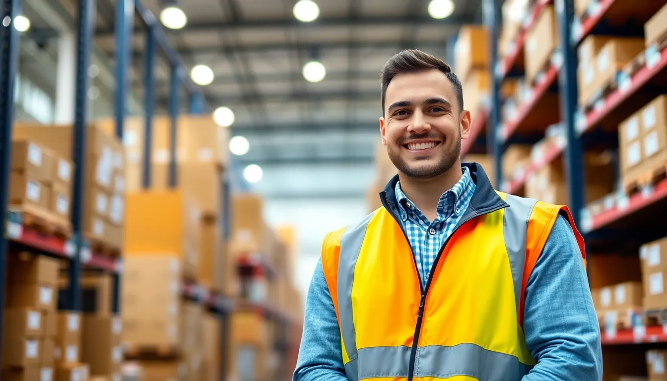 Amazon warehouse worker