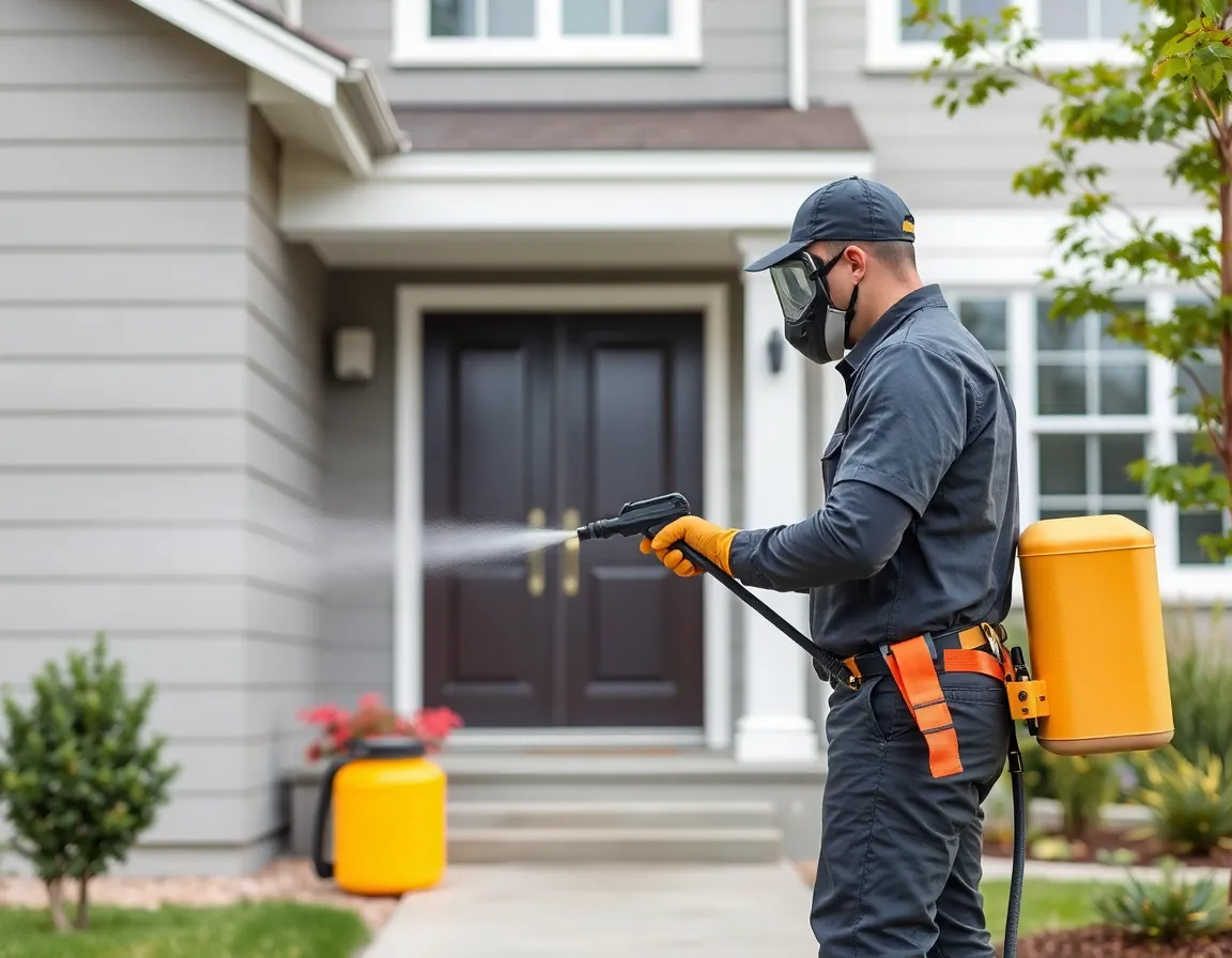 Professional pest control services for homes