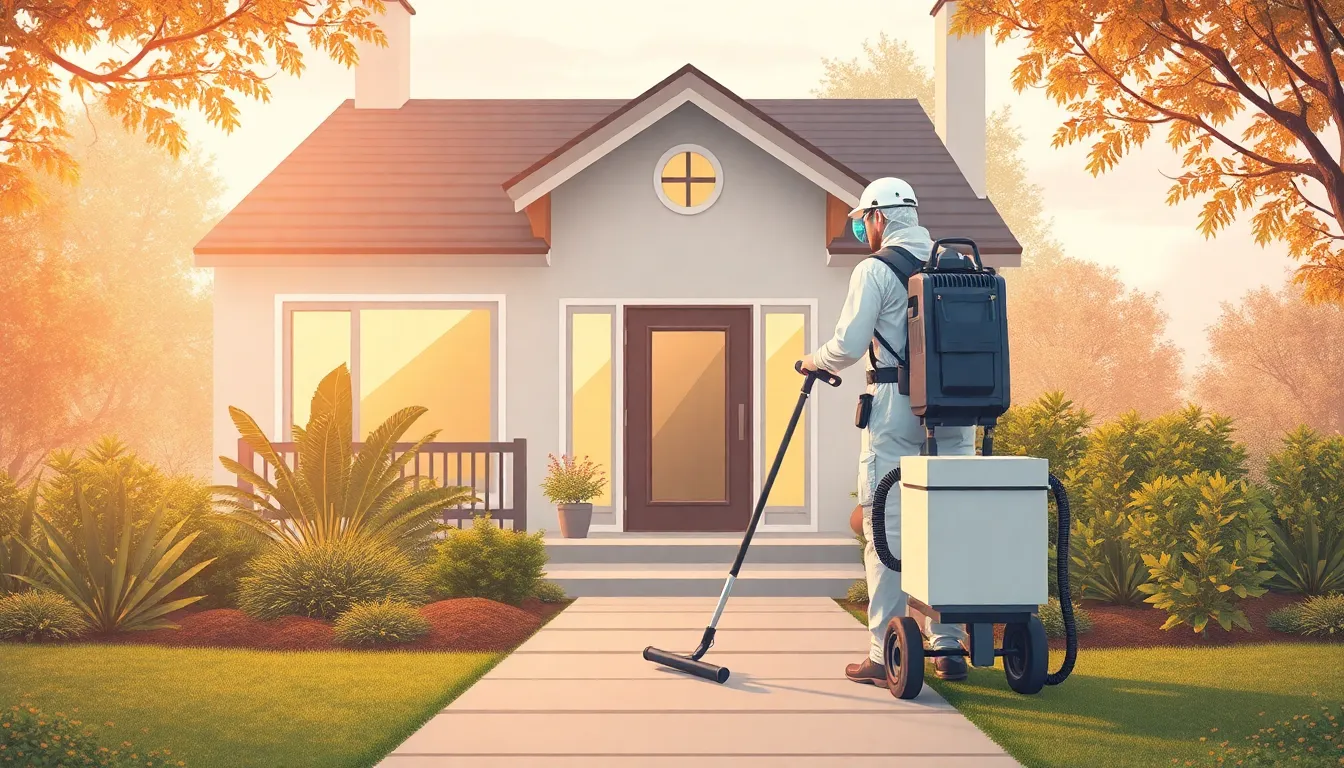 Pest control service process