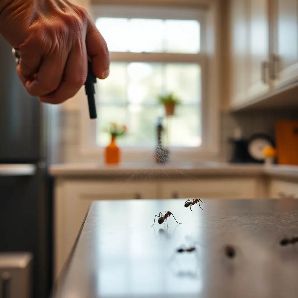 Ant pest control services