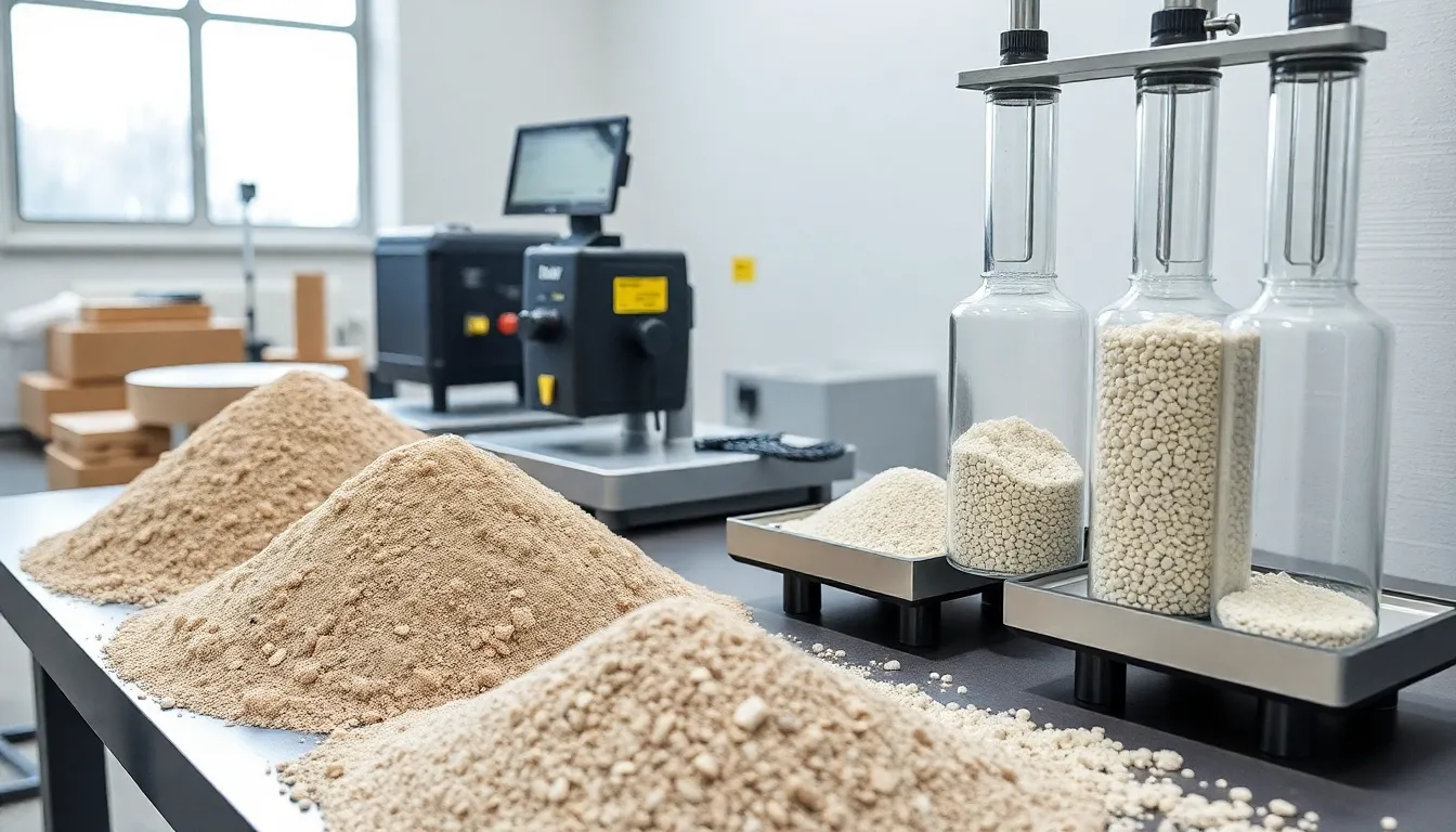 Quality testing of construction materials