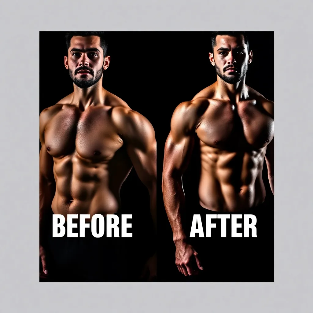 Client transformation before and after