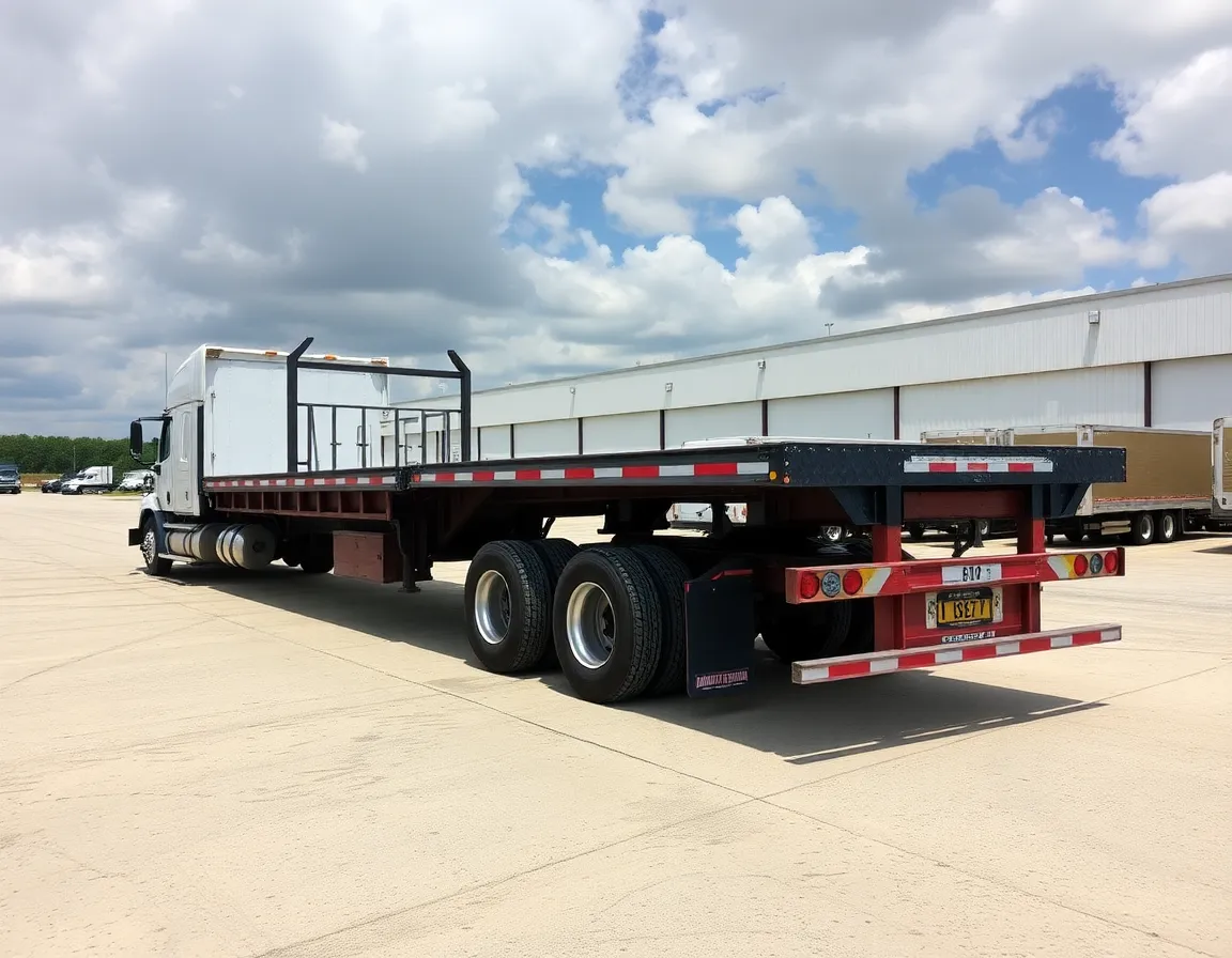 Step deck truck